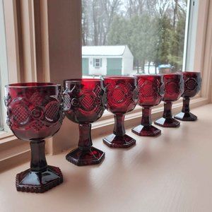 AVON 1876 CAPE COD COLLECTION Wine Goblets (set of 6)